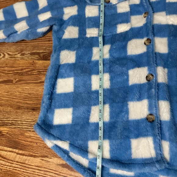 🆕 Time and Tru Women’s Faux Shearling Shacket XXL - Picture 11 of 14